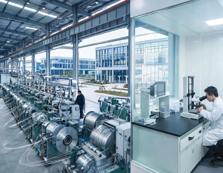 Bekaert wire technology heritage and modern plant